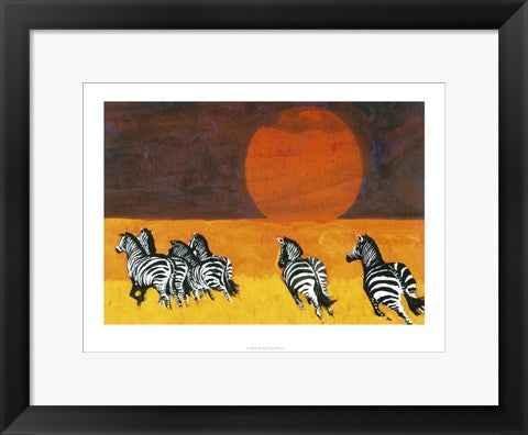 Framed Art In Retreat by Tony Sharp | 11.8 x 15.7