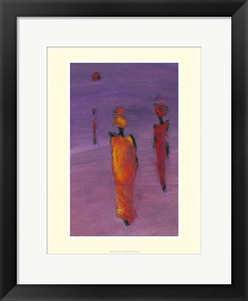 Framed Art Walking Home by Michelle Buhl-Nielsen | 15.7 x 11.8