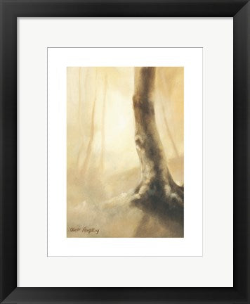 Framed Art Woodland Light by Oliver Pengilley | 15 ¾ x 11 ¾
