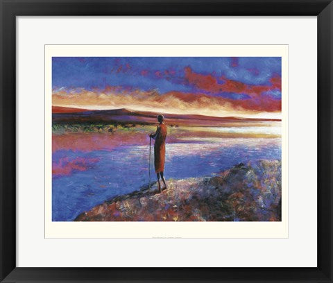 Framed Art Silent Moment by Jonathan Sanders | 15.7 x 19.7