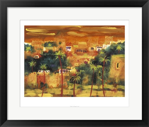 Framed Art Rabat by Maggie Jones | 15.7 x 19.7