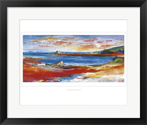 Framed Art The Mooring by Wendy French | 15.7 x 19.7