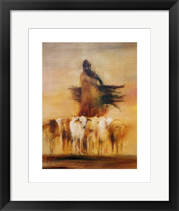 Framed Art Kuni Mama by Frances Simpson | 19.7 x 15.7
