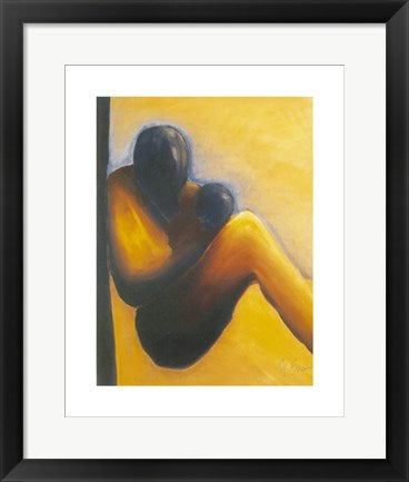 Framed Art Mother and Child by Patrick Ciranna | 19.7 x 15.7