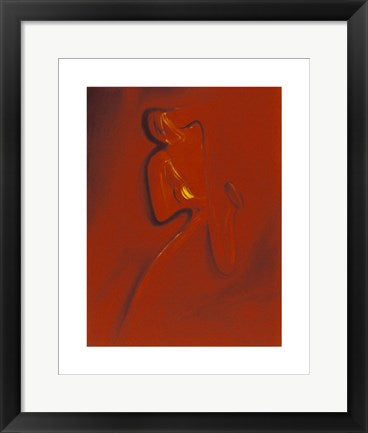 Framed Art Golden Sax by Patrick Ciranna | 19.7 x 15.7