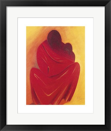 Framed Art Tenderness by Patrick Ciranna | 19.7 x 15.7
