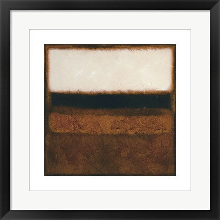Framed Art Earth Walk Composition No.06 by Bea Last | 19.7 x 19.7