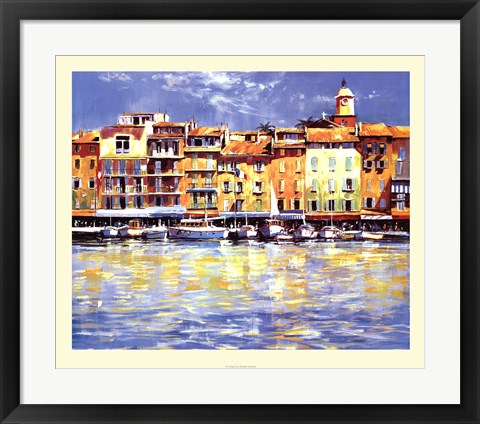 Framed Art St. Tropez by Michael Sanders | 19.7 x 23.6