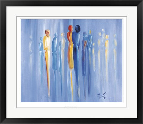 Framed Art When the Music Stops… by Patrick Ciranna | 19.7 x 23.6