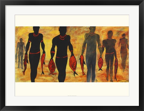 Framed Art Dawn Catch by Michelle Buhl-Nielsen | 19.7 x 27.6