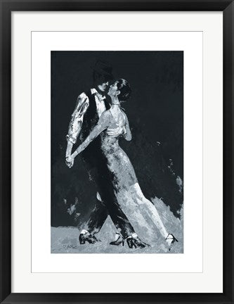 Framed Art Midnight Tango by Terence Gilbert | 27.6 x 19.7