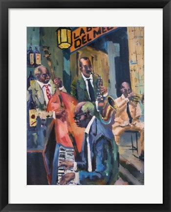 Framed Art La Bodeeguita del Medio by Samuel Toranzo | 19 3/4 x 15 3/4