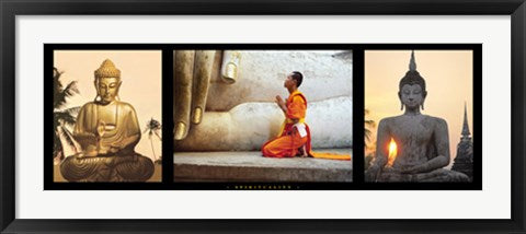 Framed Art Spirituality by Photography Collection | 13 x 37