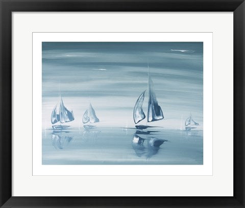 Framed Art Mineral Horizon by Kris Hardy | 15 3/4 x 19 3/4