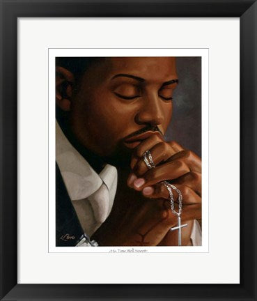 Framed Art His Time Well Spent by Henry Lee Battle | 16 x 12