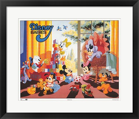 Framed Art Disney Babies: Play Room by Walt Disney | 16 x 20
