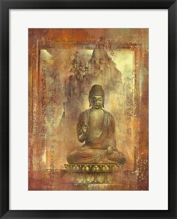 Framed Art Contemplation II by Mira Latour | 19 3/4 x 15 3/4