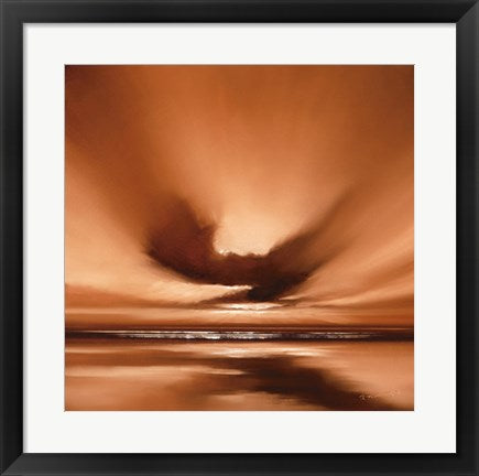 Framed Art Coastal Calm by Robert J. Ford | 19 3/4 x 19 3/4
