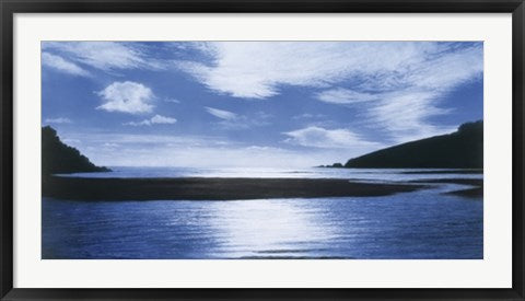 Framed Art Waiting for the Tide by Wendy Corbett | 19 3/4 x 39 1/2