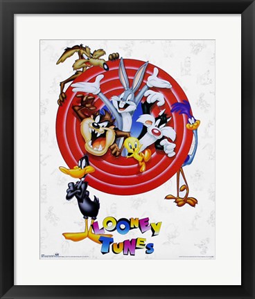 Framed Art Bugs Bunny & Friends: Group Shot by Looney Tunes | 20 x 16