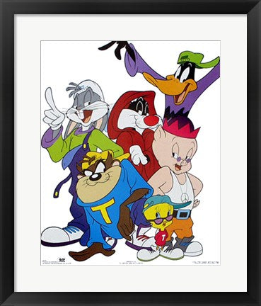 Framed Art Bugs Bunny & Friends: Hip-Hop by Looney Tunes | 20 x 16