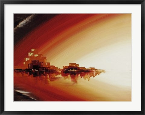 Framed Art Skyline at Sundown by Kris Hardy | 23 1/2 x 31 1/2