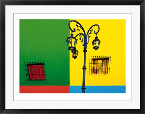 Framed Art La Boca, Buenos Aires I by Dan Leffel | 23 1/2 x 31 1/2