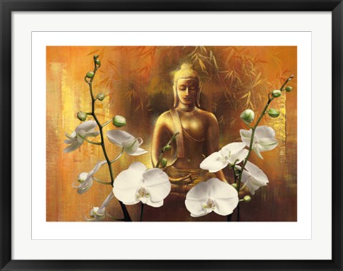 Framed Art Samadhi I by Wei Ying-Wu | 23 1/2 x 31 1/2