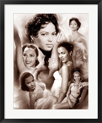 Framed Art Dorothy Dandridge by Wishum Gregory | 24 x 20