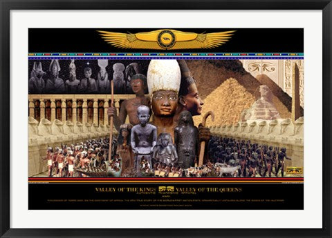 Framed Art Valley of the Kings and Valley of the Queens Official Cinematic Ima...