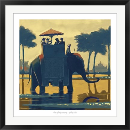Framed Art Indian Journey by Martin Irish | 27 1/2 x 27 1/2