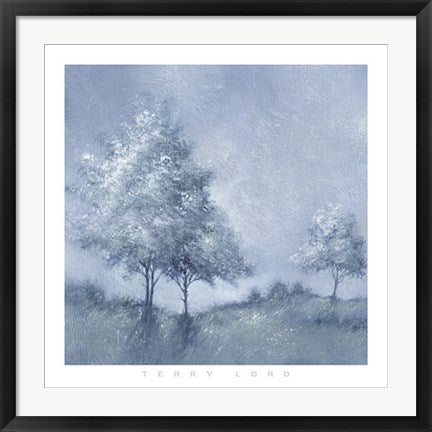 Framed Art White Trees II by Terry Lord | 27 1/2 x 27 1/2