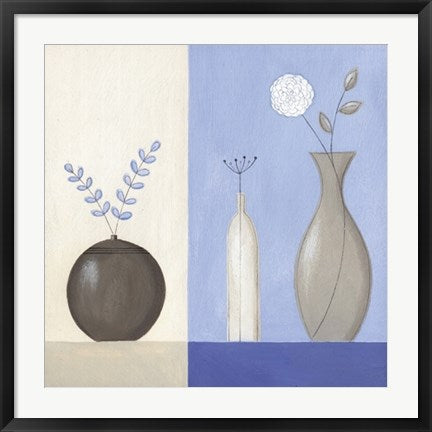 Framed Art White Chrysanthemum by Lucy Barnard | 27 1/2 x 27 1/2