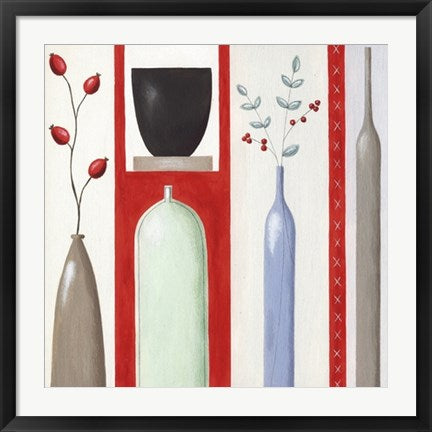 Framed Art Rosehips I by Lucy Barnard | 27 1/2 x 27 1/2