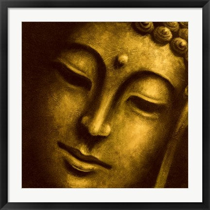 Framed Art Gautama I by Mahayana | 27 1/2 x 27 1/2