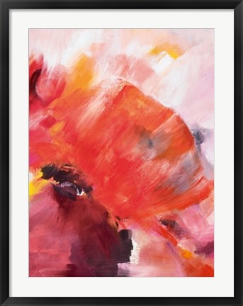 Framed Art Coquelicots I by Genevieve Dolle | 31 1/2 x 23 1/2