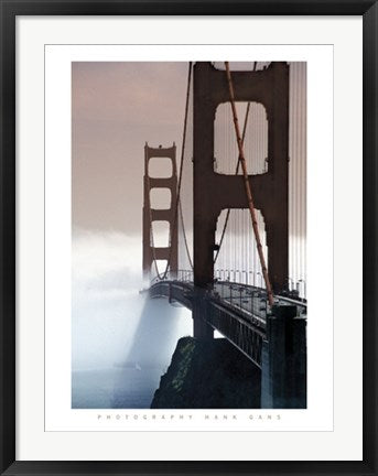 Framed Art Golden Gate Bridge by Hank Gans | 31 1/2 x 23 1/2