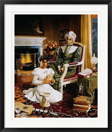 Framed Art Heirloom by Edward Clay Wright | 32 x 26 1/4