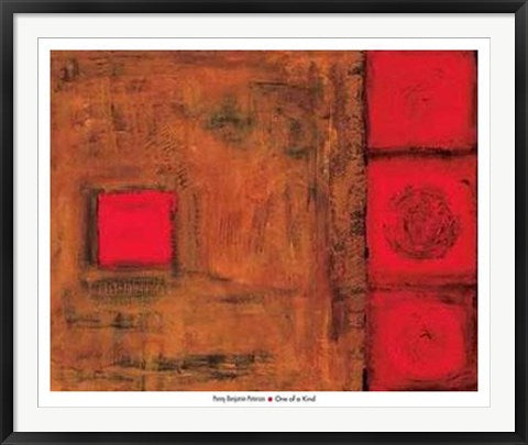 Framed Art One of a Kind by Penny Benjamin Peterson | 35 3/8 x 43