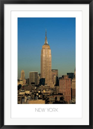 Framed Art Empire State Building (Day) by Kamran Shaukat | 36 x 24