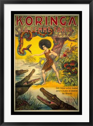Framed Art Koringa (Style B) 36 x 24