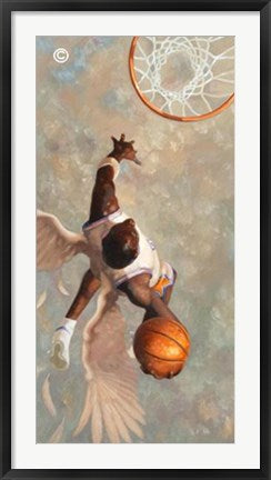 Framed Art Heaven's Playground by Henry Lee Battle | 38 x 20