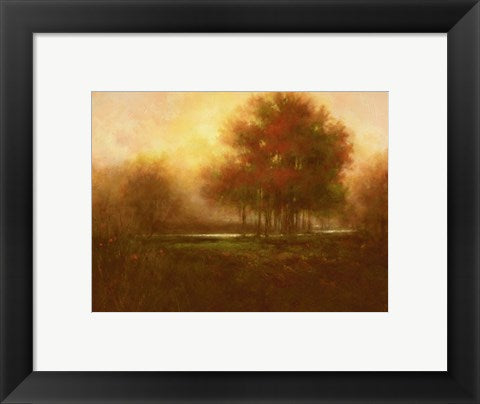 Framed Art Golden Forest by Jim Mitchell | 9 1/2 x 11 3/4