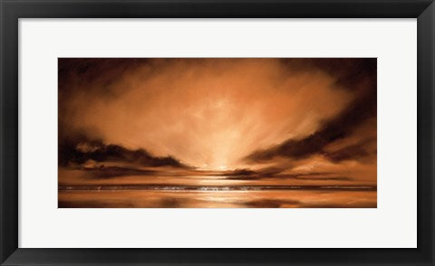Framed Art Low Tide II by Robert J. Ford | 9 x 19 3/4
