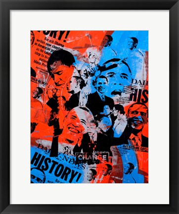 Framed Art History by Bobby Hill | 18 x 14