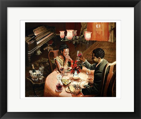 Framed Art Enchanted Evening by Edward Clay Wright | 14 x 18