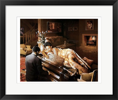 Framed Art Sonata by Edward Clay Wright | 12 x 16
