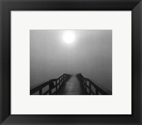 Framed Art Into the Fog I by Gary Bydlo | 8 x 10