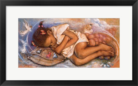 Framed Art Angel Dream by Essud Fungcap | 10 x 20