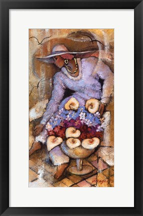 Framed Art Missy II by Essud Fungcap | 20 x 11